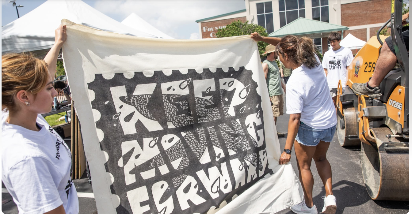 Block Party - The Steamroller Print Event